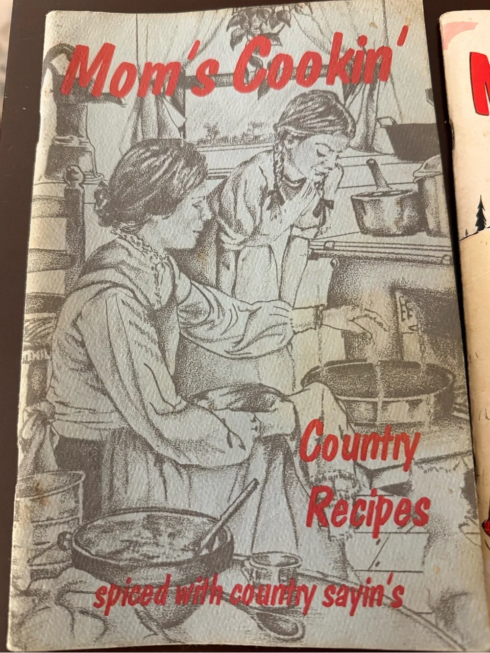 Vintage 1960/70 Cookbooks Mom's Cookin Country & Ma's Cookin' Mountain Recipes